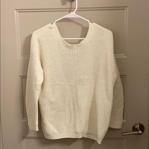 Forever 21 white sweater
